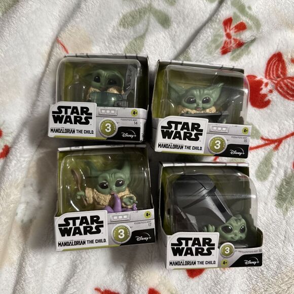 Star Wars The BOUNTY Collection Series 3 Mandalorian‎ The Child Set Of 4 NEW - Picture 1 of 1